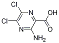 3-Amino-5,6-dichloro-pyrazine-2-carboxylic acid Structure,4853-52-5Structure