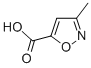 3-Methyl-5-isoxazolylcarboxylic acid Structure,4857-42-5Structure