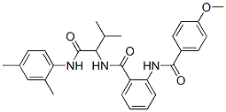 Benzamide, n-[1-[[(2,4-dimethylphenyl)amino]carbonyl]-2-methylpropyl]-2-[(4-methoxybenzoyl)amino]-(9ci) Structure,485810-16-0Structure