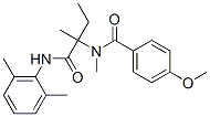 Benzamide, n-[1-[[(2,6-dimethylphenyl)amino]carbonyl]-1-methylpropyl]-4-methoxy-n-methyl-(9ci) Structure,485826-64-0Structure