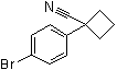 1-(4-Bromophenyl)cyclobutanecarbonitrile Structure,485828-58-8Structure