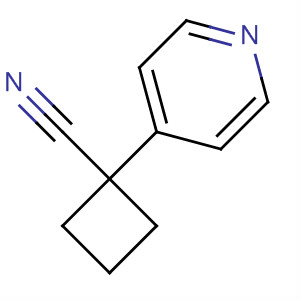 1-(Pyridin-4-yl)cyclobutanecarbonitrile Structure,485828-63-5Structure