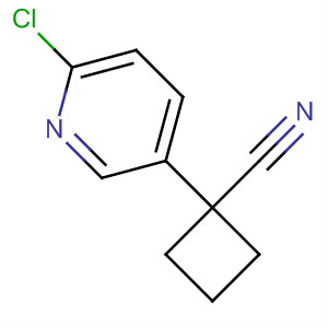 1-(6-Chloro-3-pyridinyl)cyclobutanecarbonitrile Structure,485828-75-9Structure