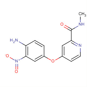 4-(4-Amino-3-nitrophenoxy)-n-methylpicolinamide Structure,485841-45-0Structure