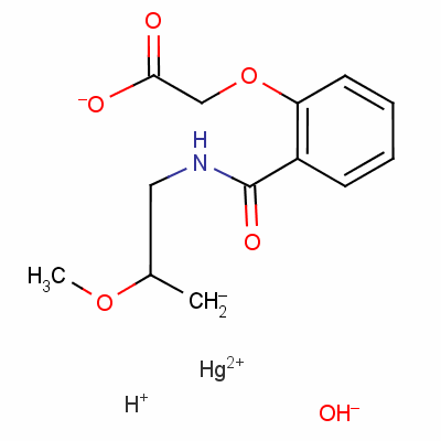 Mersalyl acid Structure,486-67-9Structure