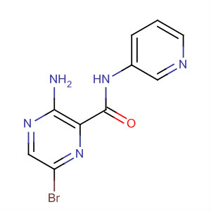 3-Amino-6-bromo-n-pyridin-3-ylpyrazine-2-carboxamide Structure,486422-03-1Structure