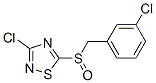 3-Chloro-5-(3-chlorobenzyl sulphinyl)-1,2,4-thiadiazole Structure,486997-74-4Structure