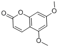 5,7-Dimethoxycoumarin Structure,487-06-9Structure