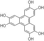 2,3,6,7,10,11-Hexahydroxytriphenylene Structure,4877-80-9Structure