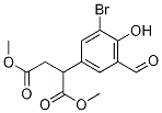 Dimethyl2-(3-bromo-5-formyl-4-hydroxyphenyl)succinate Structure,488713-18-4Structure