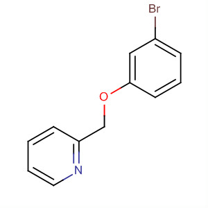 2-((3-Bromophenoxy)methyl)pyridine Structure,488799-65-1Structure