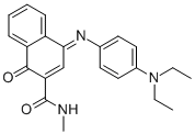 4-[[4-(Diethylamino) phenyl]imino]-1,4-dihydro-N-methyl-1-oxo-2-Naphthalenecarboxamide Structure,4899-82-5Structure