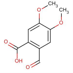 2-Formyl-4.5-dimethoxy-benzoic acid Structure,490-63-1Structure