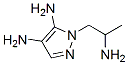 1H-pyrazole-4,5-diamine, 1-(2-aminopropyl)- Structure,491842-82-1Structure