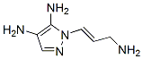 1H-pyrazole-4,5-diamine, 1-(3-amino-1-propenyl)-(9ci) Structure,491843-01-7Structure