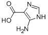 5-Amino-1h-imidazole-4-carboxylic acid Structure,4919-04-4Structure