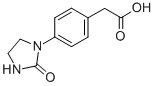 [4-(2-Oxo-imidazolidin-1-yl)-phenyl]-acetic acid Structure,492445-92-8Structure