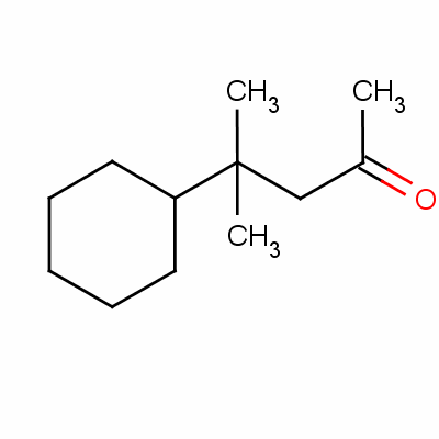 2-Pentanone, 4-cyclohexyl-4-methyl- Structure,4927-39-3Structure