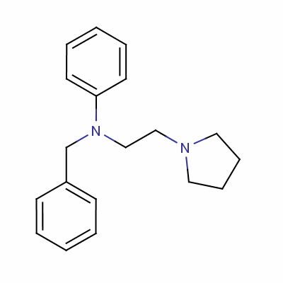 Histapyrrodine Structure,493-80-1Structure