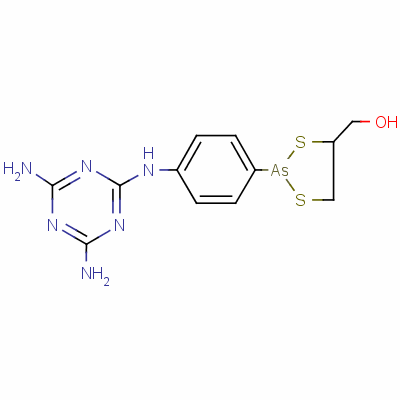 Melarsoprol Structure,494-79-1Structure