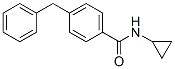 Benzamide, n-cyclopropyl-4-(phenylmethyl)-(9ci) Structure,494777-34-3Structure