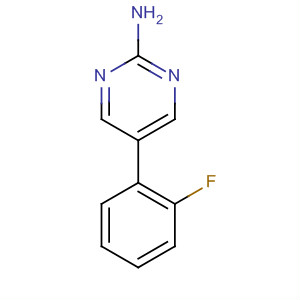 5-(2-Fluorophenyl)-2-pyrimidinamine Structure,494802-22-1Structure