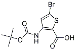 5-Bromo-3-tert-butoxycarbonylamino-thiophene-2-carboxylic acid Structure,494833-77-1Structure