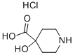 4-Hydroxypiperidine-4-carboxylic acid hydrochloride Structure,495414-65-8Structure