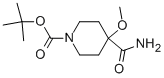 1-Boc-4-carbamoyl-4-methoxy-piperidine Structure,495415-10-6Structure