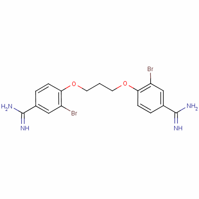 Dibrompropamidine isetionate Structure,496-00-4Structure