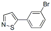 5-(3-Bromophenyl)isothiazole Structure,49602-96-2Structure