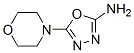 5-Morpholin-4-yl-1,3,4-oxadiazol-2-ylamine Structure,496057-17-1Structure