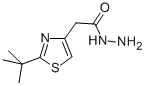 (2-Tert-butyl-thiazol-4-yl)acetic acid hydrazide Structure,496057-31-9Structure