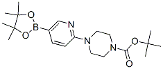 4-[5-(4,4,5,5-Tetramethyl-[1,3,2]dioxaborolan-2-yl-piperazine-1-carboxylic acid tert-butyl ester Structure,496786-98-2Structure