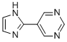 Pyrimidine, 5-(1h-imidazol-2-yl)- (9ci) Structure,496795-47-2Structure