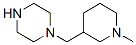 1-(N-Methylpiperidin-3-yl-methyl)piperazine Structure,496808-03-8Structure