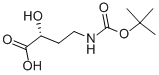 (R)-4-n-boc-amino-2-hydroxybutyric acid Structure,496918-28-6Structure