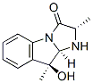 3H-imidazo[1,2-a]indol-3-one, 1,2,9,9a-tetrahydro-9-hydroxy-2,9-dimethyl-, (2s,9s,9ar)-(9ci) Structure,496961-88-7Structure