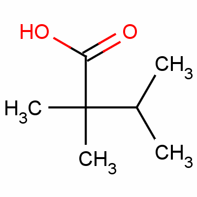 2,2,3-Trimethylbutyric acid Structure,49714-52-5Structure