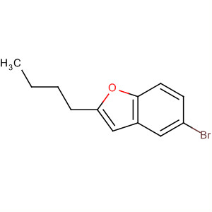 5-Bromo-2-butyl-benzofuran Structure,497225-66-8Structure