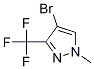 4-Bromo-1-methyl-3-(trifluoromethyl)-1H-pyrazole Structure,497832-99-2Structure