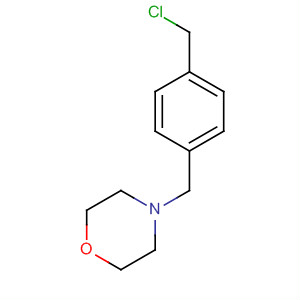 4-(4-(Chloromethyl)benzyl)morpholine Structure,497843-73-9Structure