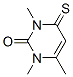 2(1H)-pyrimidinone, 3,4-dihydro-1,3,6-trimethyl-4-thioxo- Structure,49786-07-4Structure