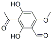 Benzaldehyde, 3-acetyl-2,4-dihydroxy-6-methoxy-(9ci) Structure,497949-65-2Structure