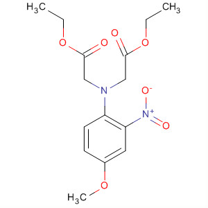 N-(2-ethoxy-2-oxoethyl)-n-(4-methoxy-2-nitrophenyl)glycine ethyl ester Structure,497969-00-3Structure