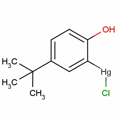 Mercurobutol Structure,498-73-7Structure