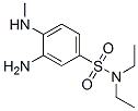 3-Amino-N,N-diethyl-4-(methylamino)benzenesulfonamide Structure,49804-44-6Structure