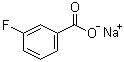 Sodium 3-fluorobenzoate Structure,499-57-0Structure