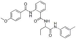 Benzamide, 2-[(4-methoxybenzoyl)amino]-n-[1-[[(3-methylphenyl)amino]carbonyl]propyl]-(9ci) Structure,499105-02-1Structure