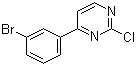 4-(3-Bromophenyl)-2-chloropyrimidine Structure,499195-47-0Structure